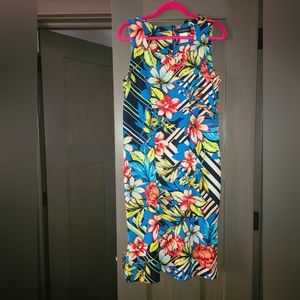 Travel Element dress, size large, gorgeous print.